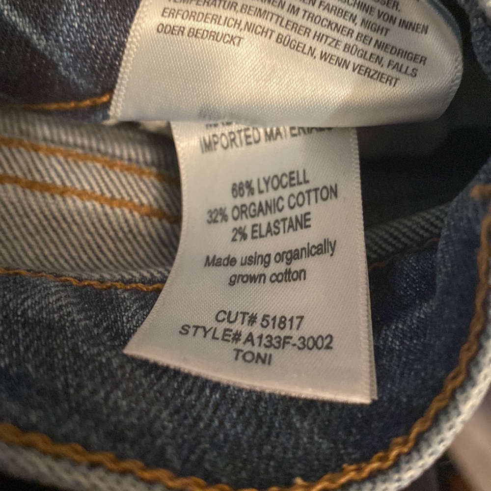 AGOLDE LA Medium to Dark Wash Jeans - Picture 3 of 3